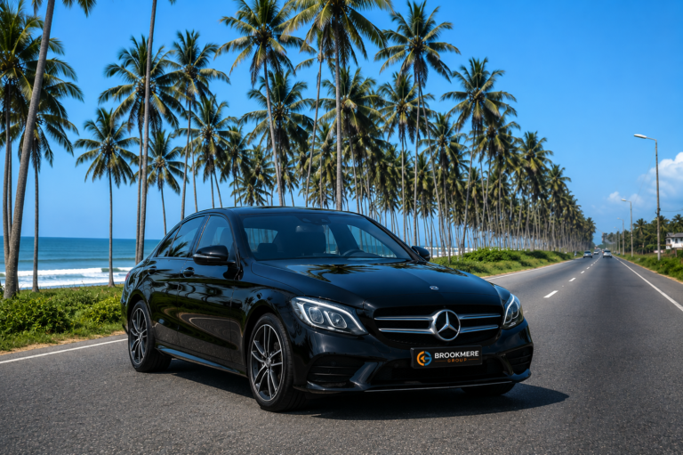 Mercedes-Benz C300 car rental company in Ghana