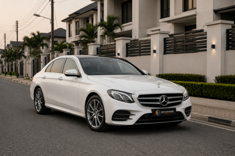 Mercedes-Benz E300 car rental company in Ghana